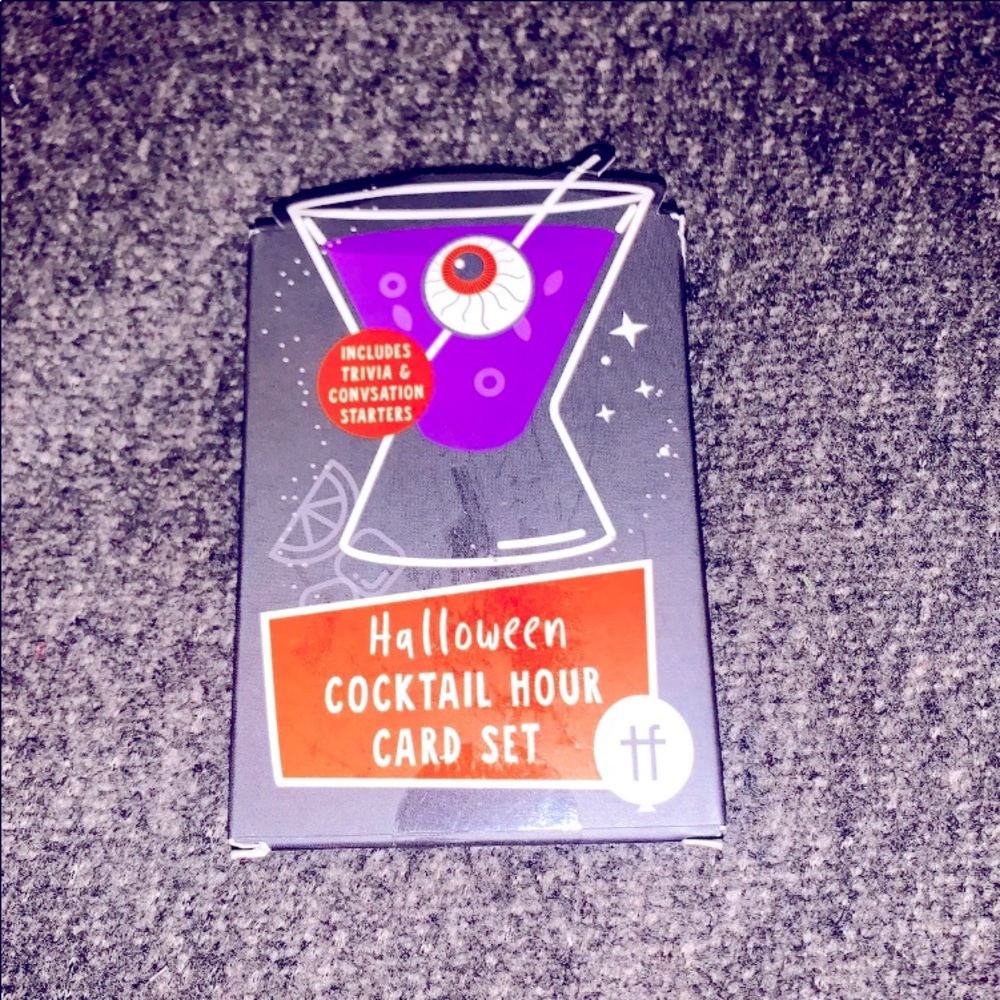 Halloween Cocktail Hour Card Set